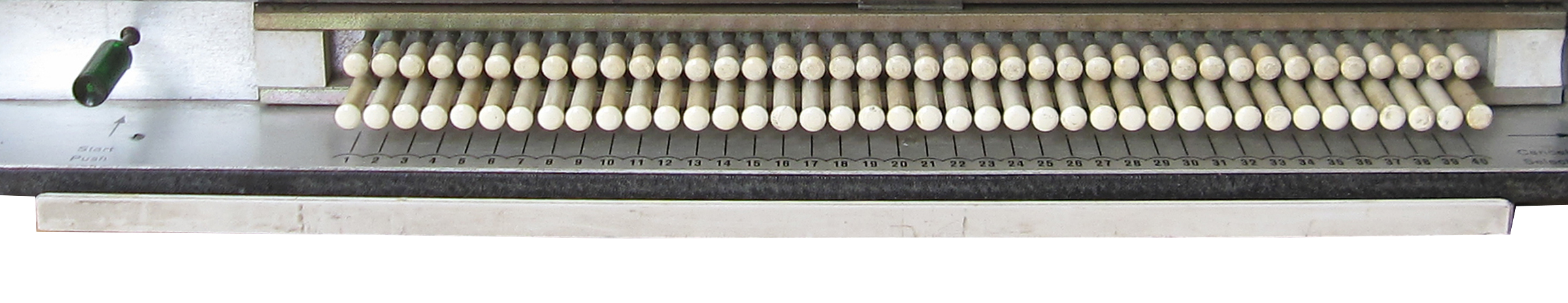 Later tray front