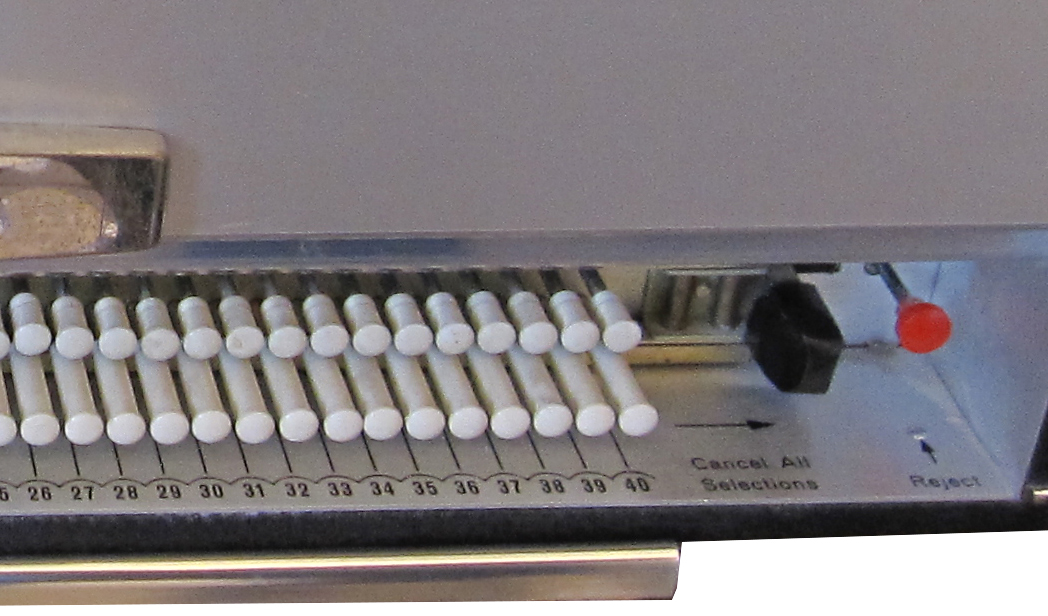 V4 reject button